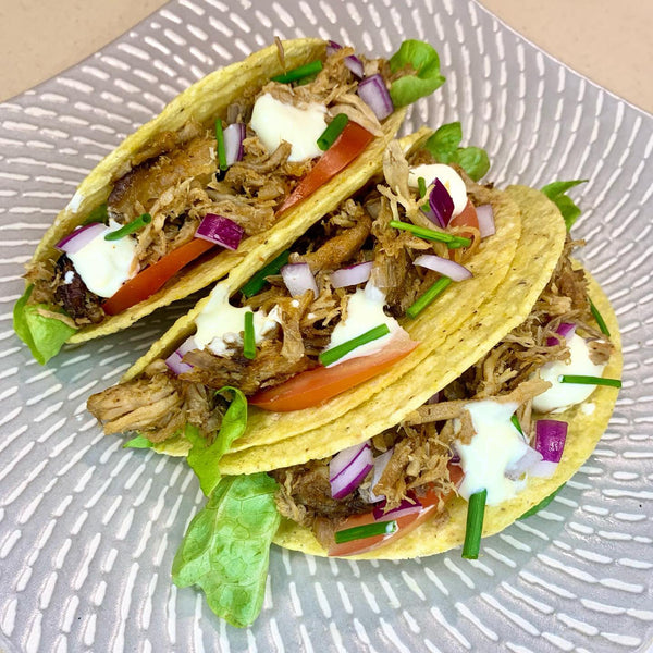 10 minute Pulled-Pork Tacos - Darling Fresh Smoke Haus