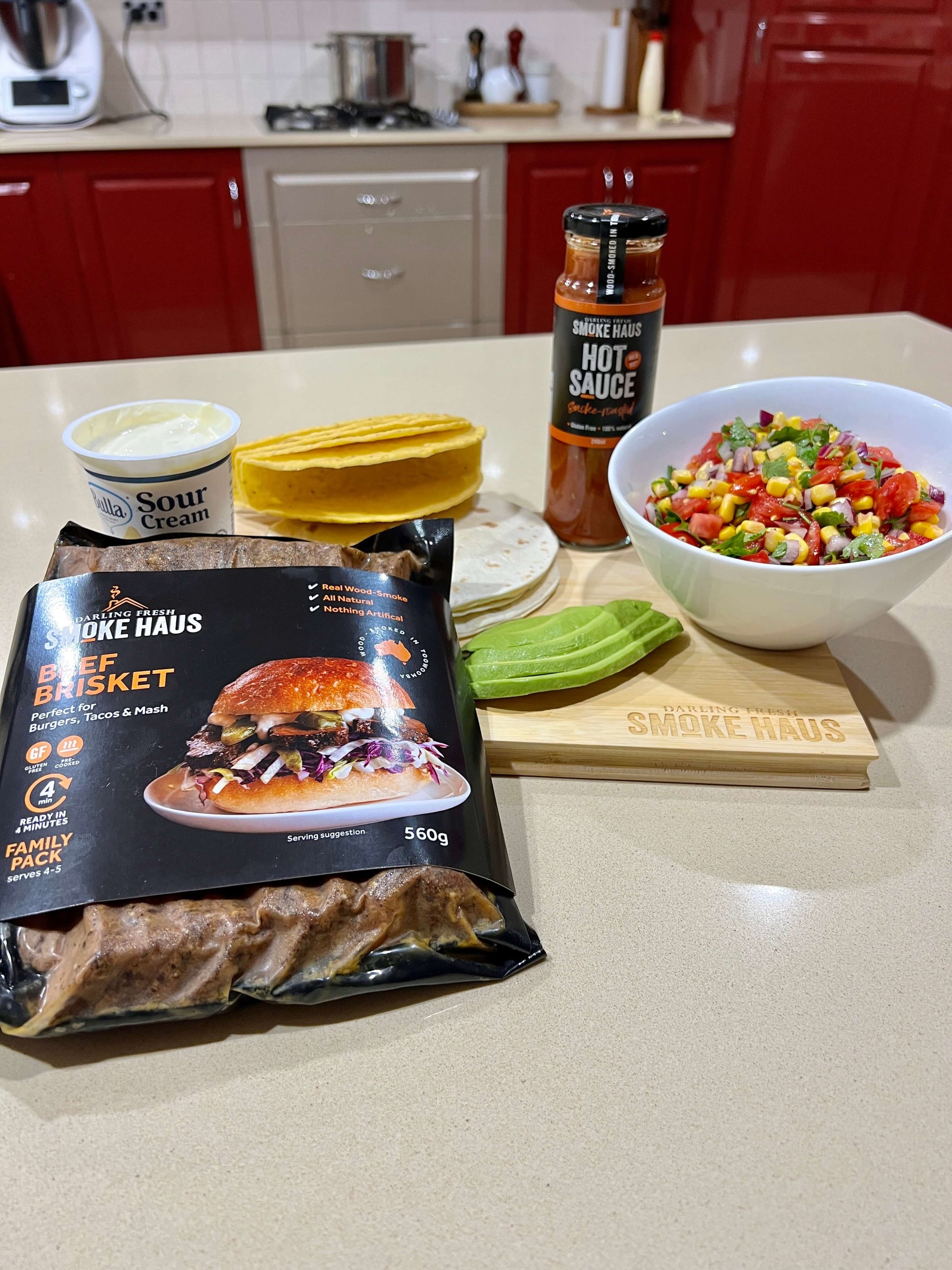 Spice Up Your Life- Beef Brisket Tacos