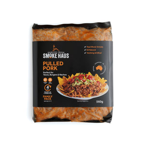 Smoked Pulled Pork 560g (GF)