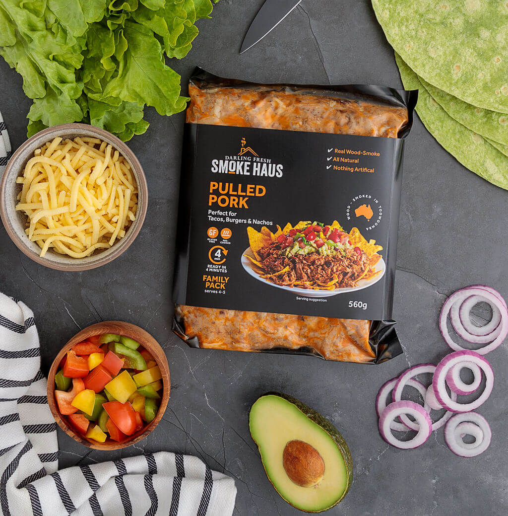 Smoked Pulled Pork 560g (GF)