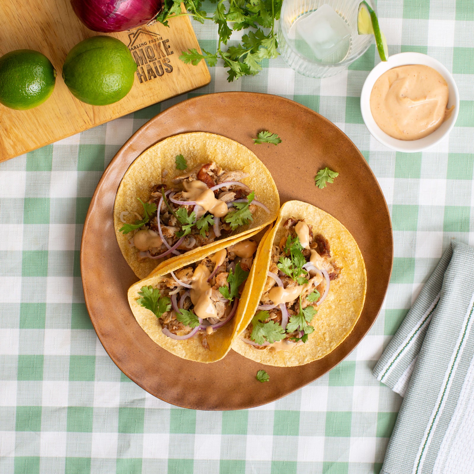 Pulled Chicken Street Tacos - 10min (GF)