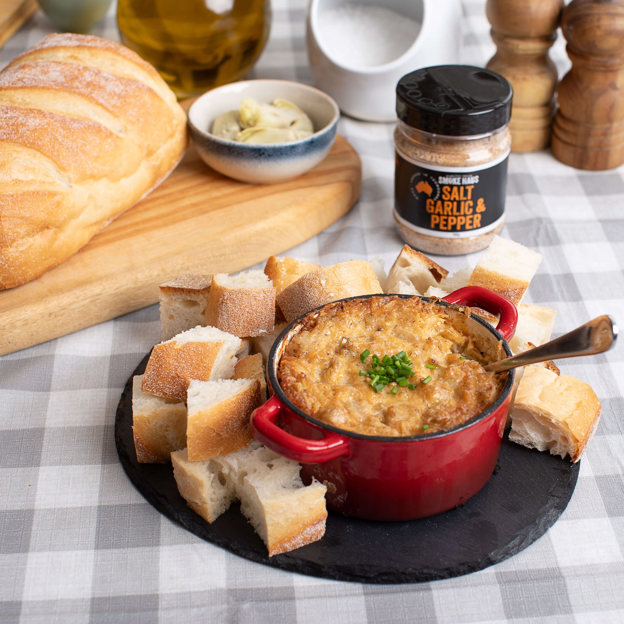 Baked Artichoke Dip - Smoker or Oven