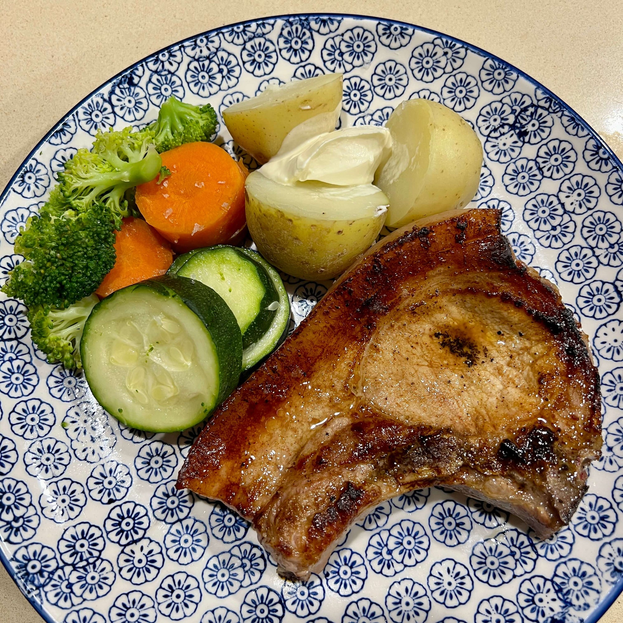 Seasoned Pork Loin Steaks