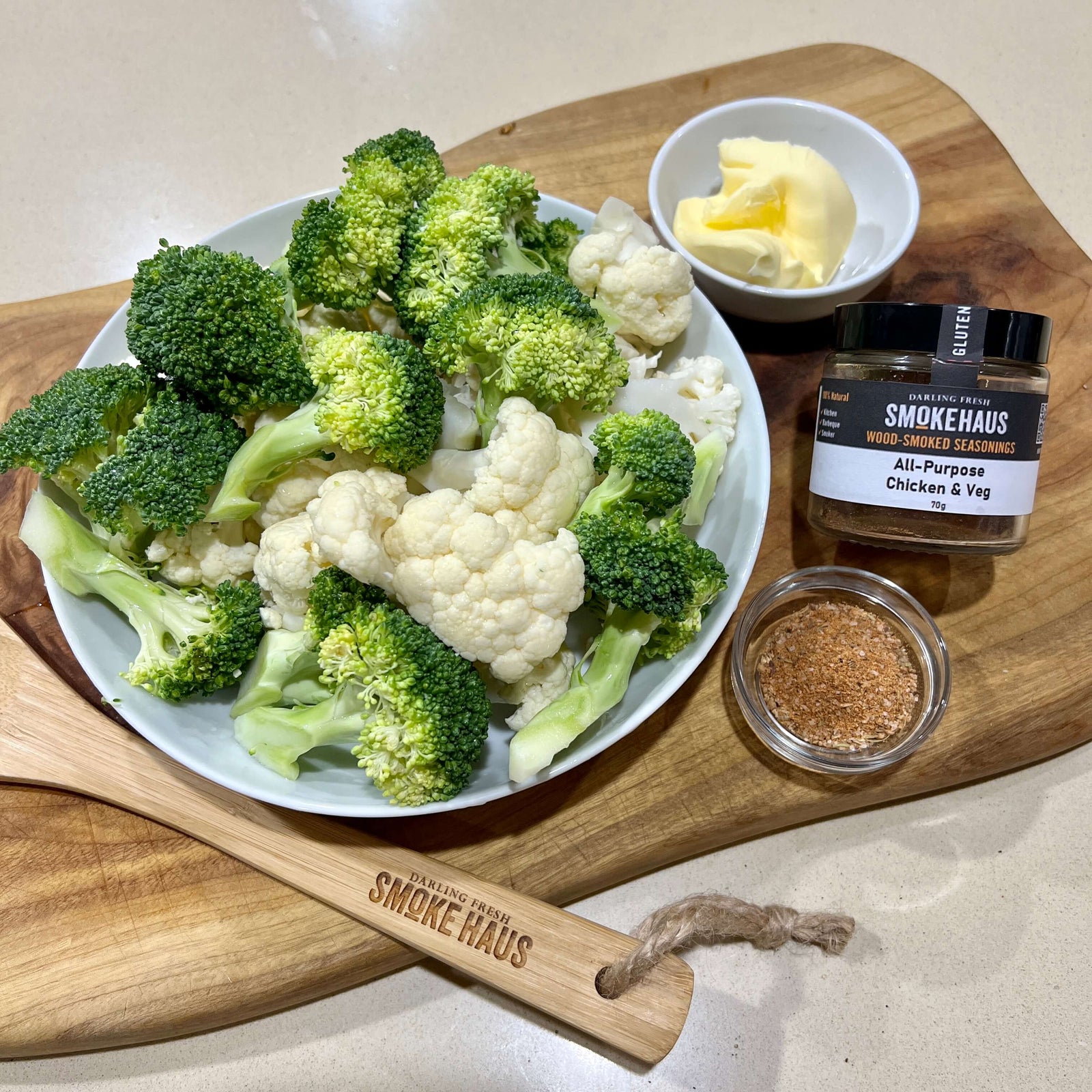 Seasoned Butter Vegies