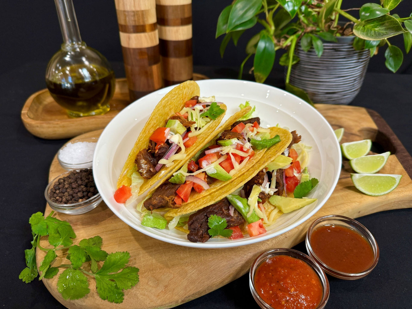 10min Pulled Mushroom Taco's (GF). Serves 3-4