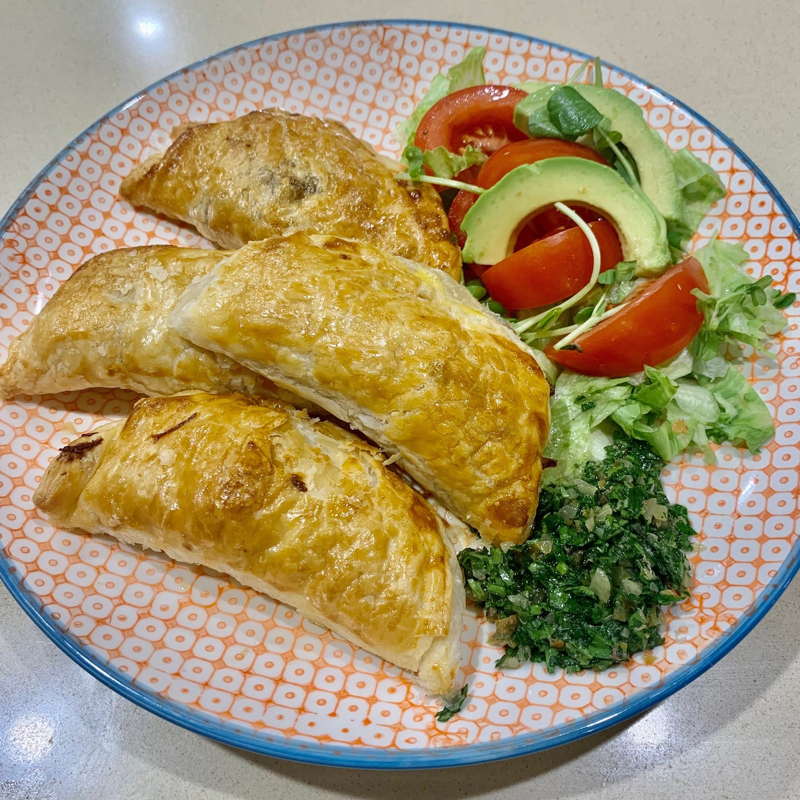 Pulled Pork Empanadas with killer Salsa Verde
