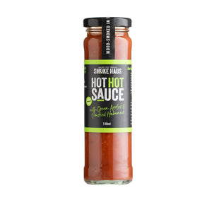 Hot HOT Sauce with Green Apple & Smoked Habanero 140ml (GF)