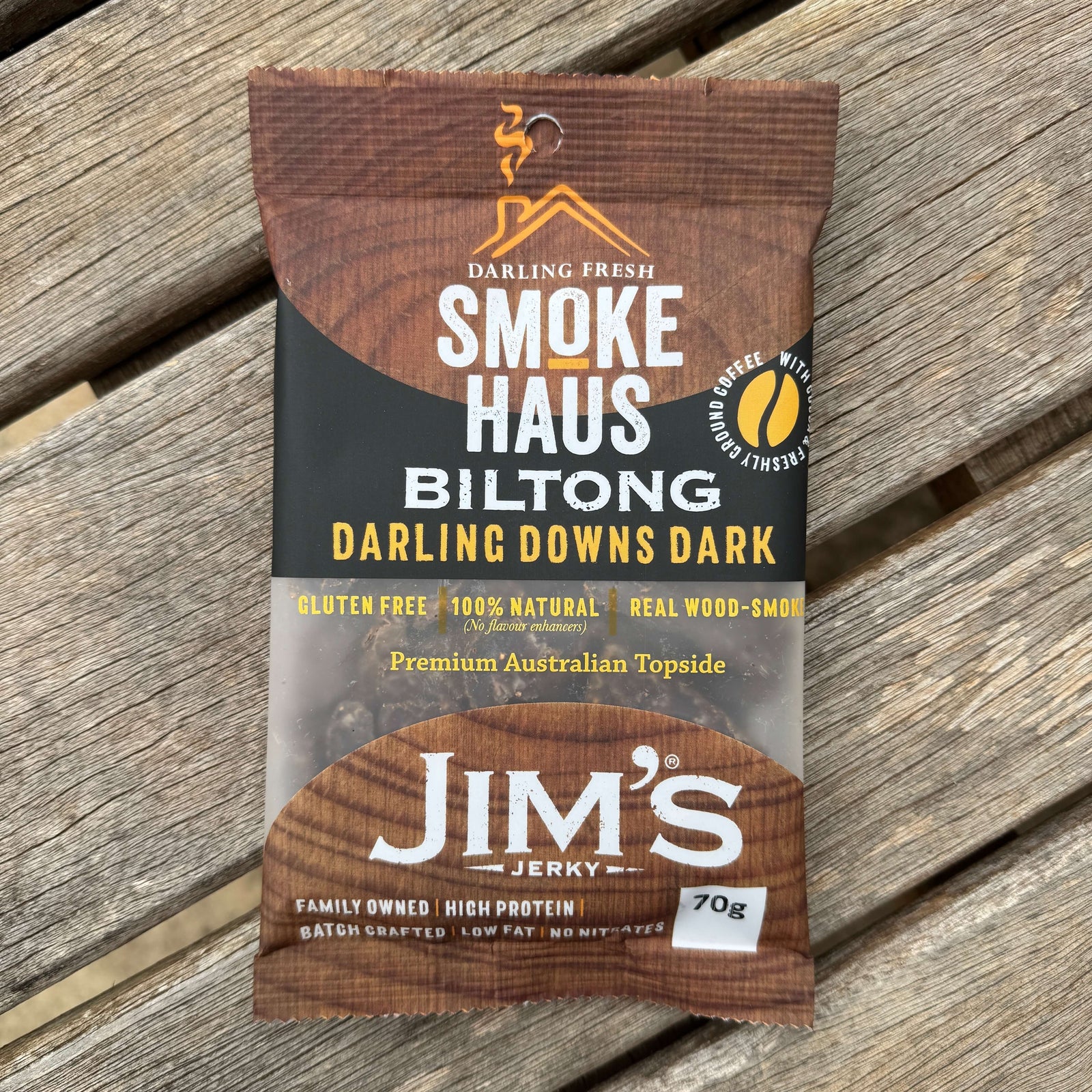 Biltong - Darling Downs Dark 70g (GF)